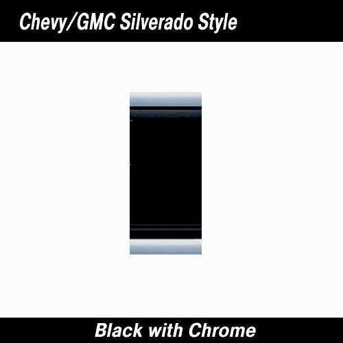 Cowles® 33-162 Custom Silverado Black/Chrome 2 1/4