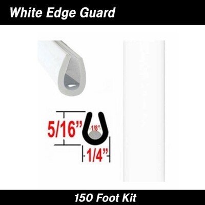 Cowles® 39-201-02 White Full Size Edge Guard/Trim 150' Kit