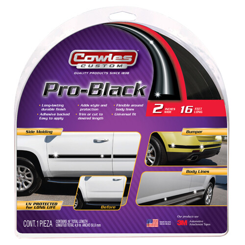 Pro-Black Truck Body Side Molding 2 Pro-Black Truck Body Side Molding 2" x 16'