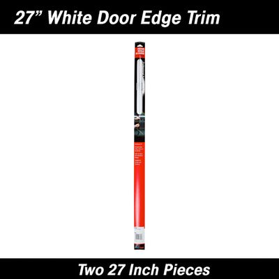 Cowles T3808 White U Channel Edge Trim 27" (2 Pieces)