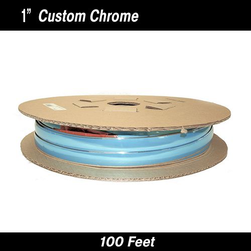 Custom Chrome Body Side Molding Trim 1" x 150' Reel