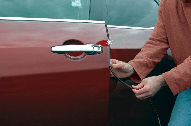 Hi Gloss Black Door Edge Guard 150 Feet Hi Gloss Black Door Edge Guard 150 Feet