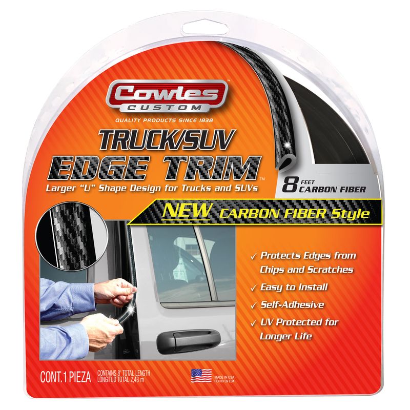 Carbon Fiber Style Truck Edge Trim 3/8 Carbon Fiber Style Truck Edge Trim 3/8" x 8 '