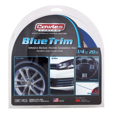 Flexible Blue Body Molding Trim 1/4 Flexible Blue Body Molding Trim 1/4" x 20'