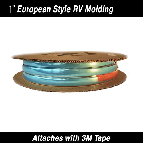 European Style Body Molding for RVs/Campers 1" Wide