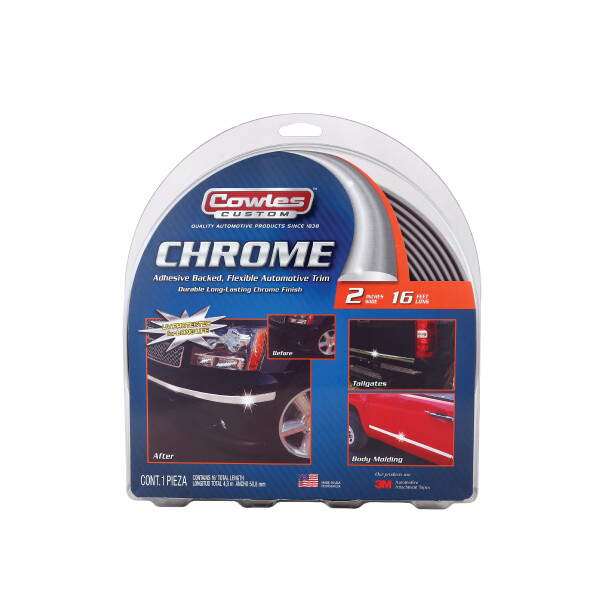 Custom Chrome Body Side Molding Trim 2" x 16'