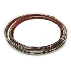 Cowles Chrome Half Round Body Side Trim Molding 1/4 Cowles Chrome Half Round Body Side Trim Molding 1/4" x 20' Kit