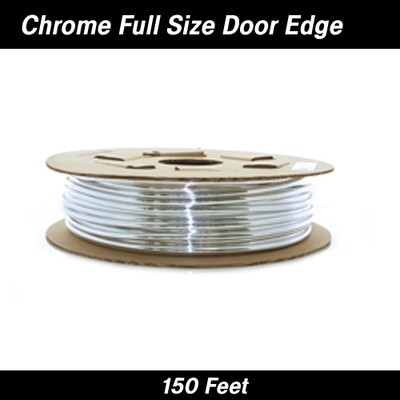 Chrome Door Edge Guard/Trim For Cars, 150' Kit