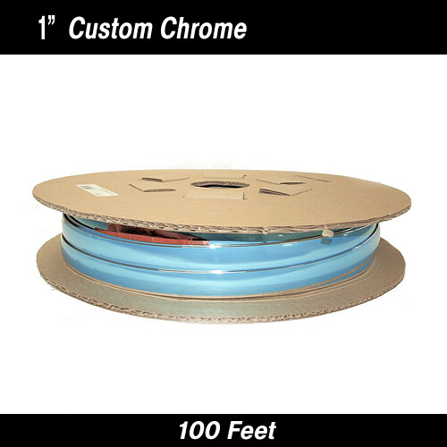 Custom Chrome Body Side Molding Trim 1" x 150' Reel