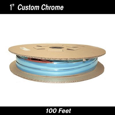 Custom Chrome Body Side Molding Trim 1" x 150' Reel