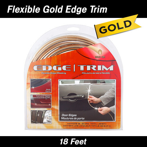Gold U Channel Edge Trim 18'