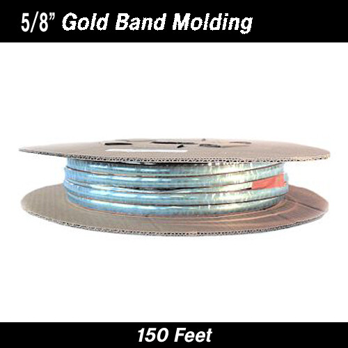 Gold Band Body Side Molding 5/8 Gold Band Body Side Molding 5/8" x 150' Reel