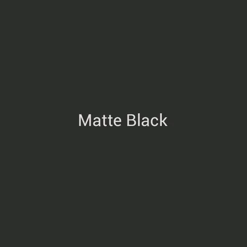 Matte Black Dish Style Body Molding 5/8" x 100'