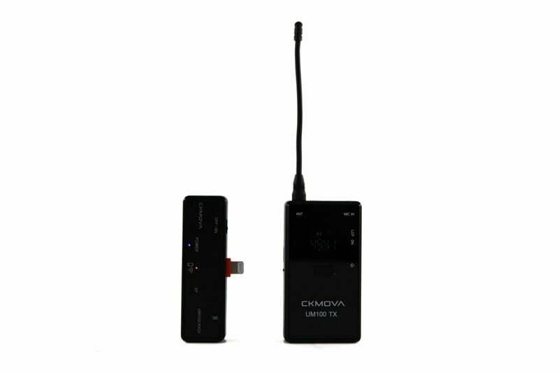 CKMOVA UM100 Kit 5 Funkmikrofon Lightning-Anschluss CKMOVA UM100 Kit 5 Funkmikrofon Lightning-Anschluss