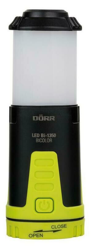 Dörr LED OUTDOOR LATERNE BICOLOR BI-1350 SCHW./NEONGELB Dörr LED OUTDOOR LATERNE BICOLOR BI-1350 SCHW./NEONGELB