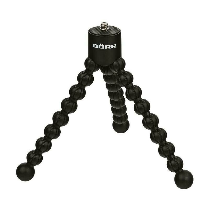 Dörr Mini Stativ TRIFLEX Schwarz für Actioncams Dörr Mini Stativ TRIFLEX Schwarz für Actioncams