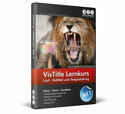 DVD Lernkurs VisTitle Lernkurs / Download