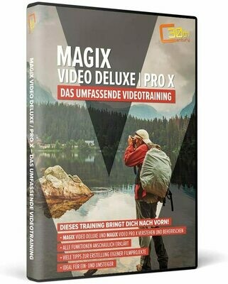 DVD Lernkurs MAGIX Video deluxe/MAGIX Video Pro X - das umfassende Videotraining auf DVD