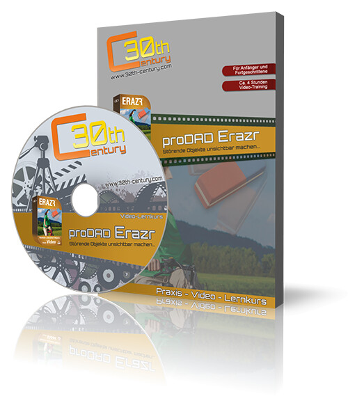DVD Lernkurs proDAD Erazr Videotraining / Download DVD Lernkurs proDAD Erazr Videotraining / Download