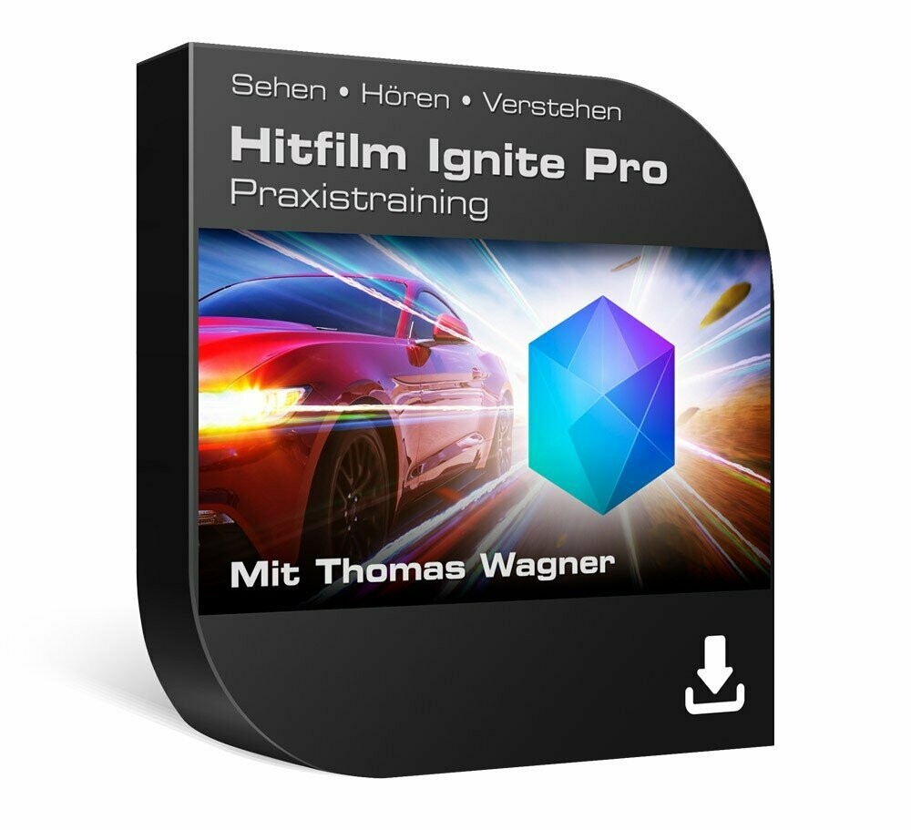 DVD Lernkurs HitFilm Ignite Praxistraining - Videolernkurs inkl. PDF-Praxisbuch / Download