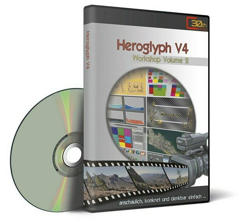 DVD Lernkurs Heroglpyh V4 Workshop Vol.2 / Download DVD Lernkurs Heroglpyh V4 Workshop Vol.2 / Download