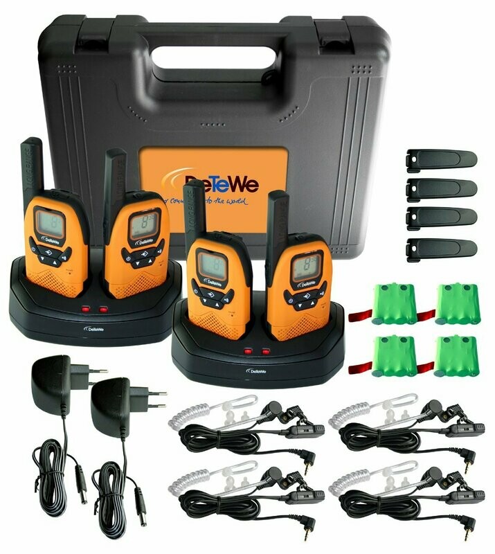 DeTeWe Outdoor 8000 Quad Case PMR-Funkgerät DeTeWe Outdoor 8000 Quad Case PMR-Funkgerät