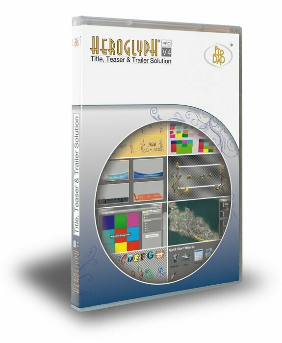 ProDAD Heroglyph V4 Pro Vollversion / Downloadversion ProDAD Heroglyph V4 Pro Vollversion / Downloadversion