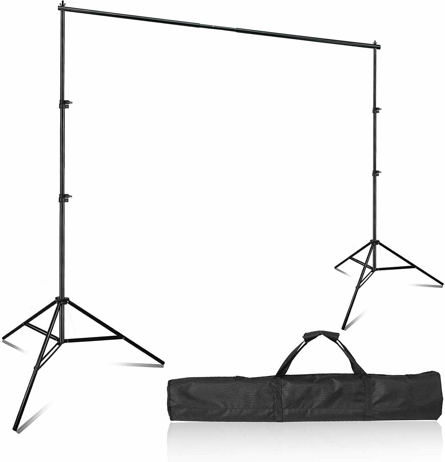 Greensreen Stativ Set  / 2 Stative mit Querstange
