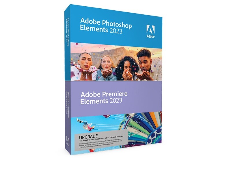 Adobe Photoshop & Premiere Elements 2023 dt. Upgrade von 2022 Adobe Photoshop & Premiere Elements 2023 dt. Upgrade von 2022