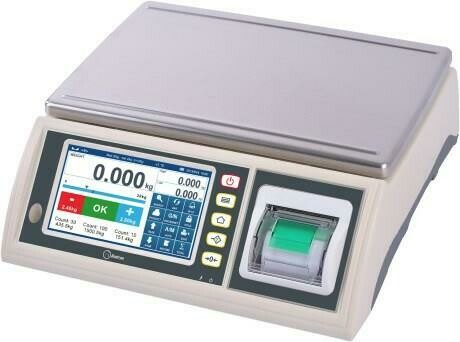 J7-EC 3kg to 30kg Capacities touch bench scale with inbuilt tally roll printer, trade verified £455