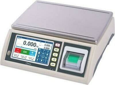 J7-6 6kg to 30kg Capacities touch bench scale with inbuilt tally roll printer, non trade £399