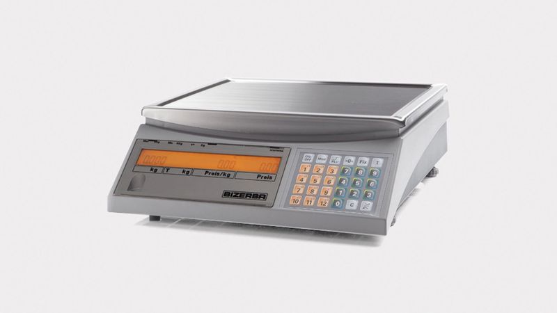Bizerba ECII 100 Retail Scale 6/15kg. List price £375 VH Price £356 P/N 9100113013