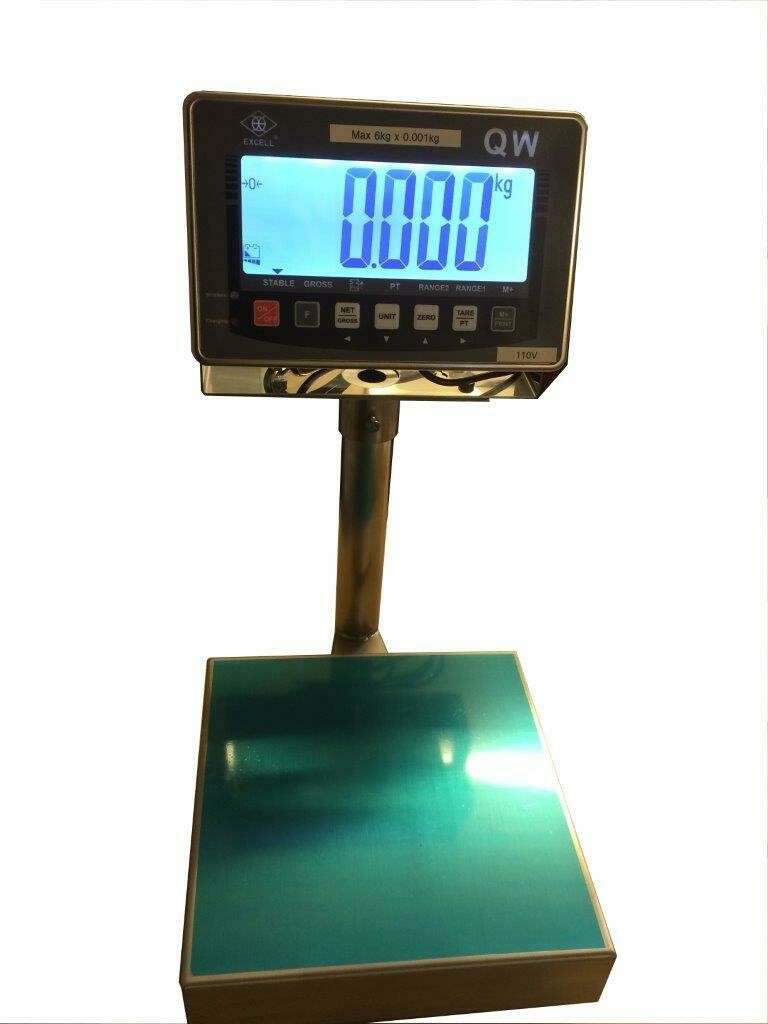 QW STAINLESS STEEL BENCH SCALE CAPACITIES 6kg TO 300kg QW STAINLESS STEEL BENCH SCALE CAPACITIES 6kg TO 300kg