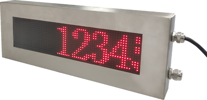 SRD Mini Remote Stainless Steel Display IP67