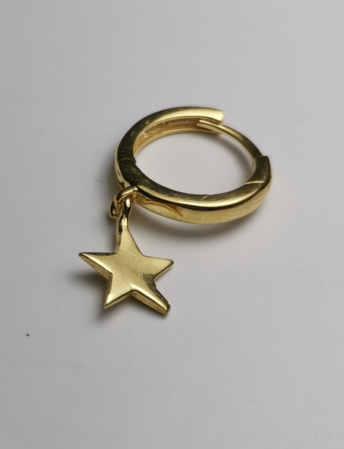 Hoops Star Gold Singolo 
Argento 925