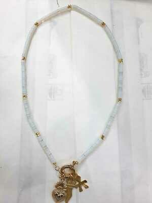 Collana Regolabile White Porta Fortuna