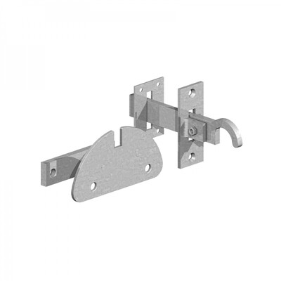 Mortice latch, galvanised
