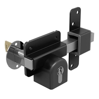 Euro profile, high-security long throw lock, double locking.