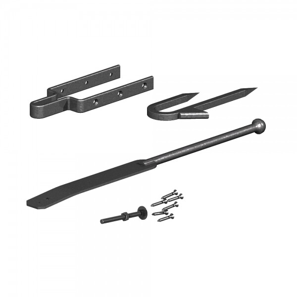 GATEMATE®, Spring fastener with staple catch, polymer