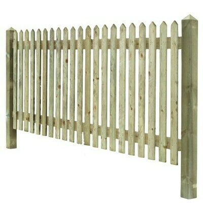 PALISADE (PICKET) FENCING pressure treated PALISADE (PICKET) FENCING pressure treated