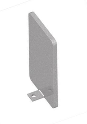 Gate stop, to concrete 200mm, galvanized