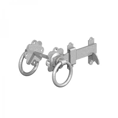 Ring latch, &quot;hot dip&quot; galvanised, 125mm