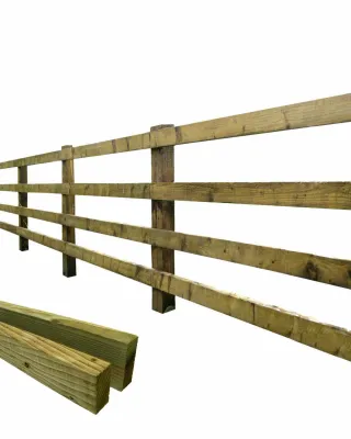 Post &amp; Rail Fencing