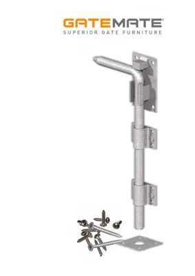 GATEMATE® Drop bolt, adjustable, &quot;hot-dip&quot; galvanised.