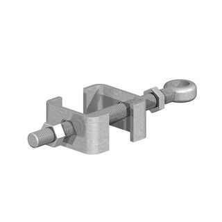 Adjustable base fittings, for English gates, galvanised