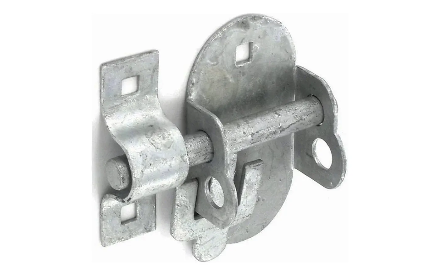 Oval pad bolt, galvanised