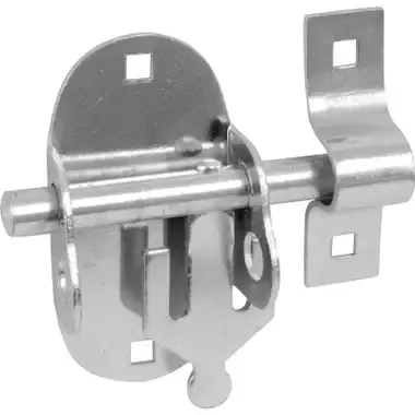 Oval pad bolt, zinc plated