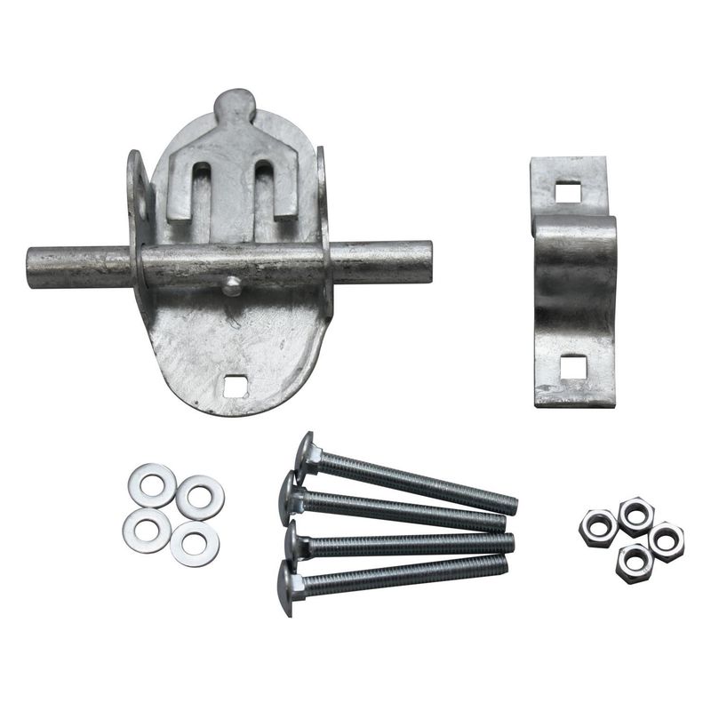 GATEMATE® Oval pad bolt, galvanised