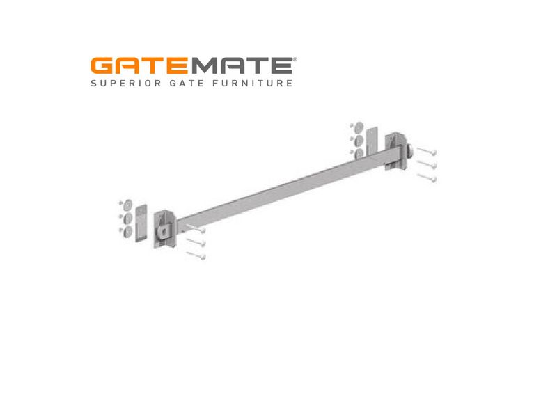 Security steel bar, galvanised