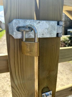Hasp &amp; Staples, Locking Bars